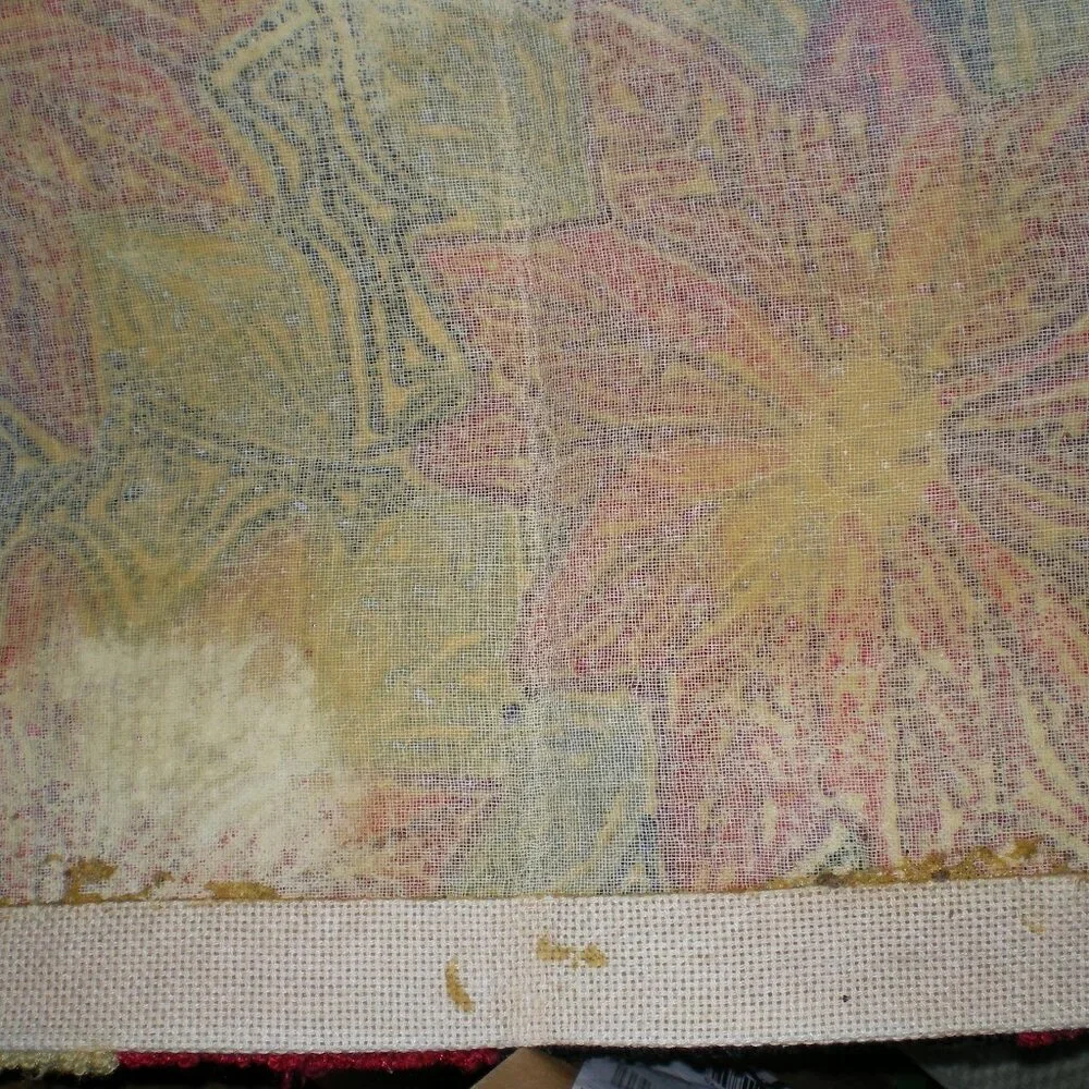 Red Poinsettia Hooked Holiday Accent Rug